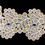 Thumbnail: Golden Metallic Thread Border Lace