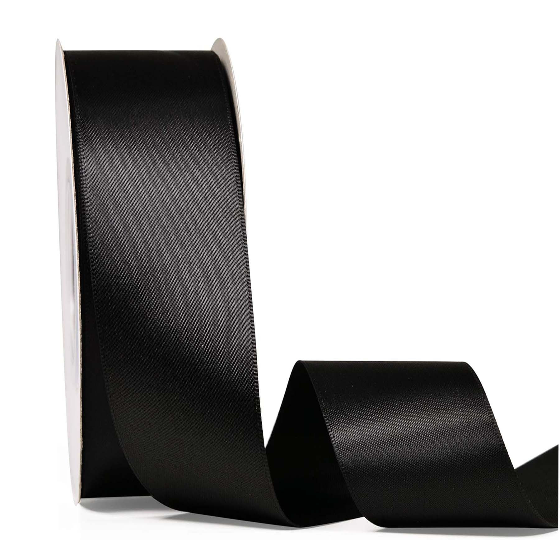 Black High Quality Silk Ribbon