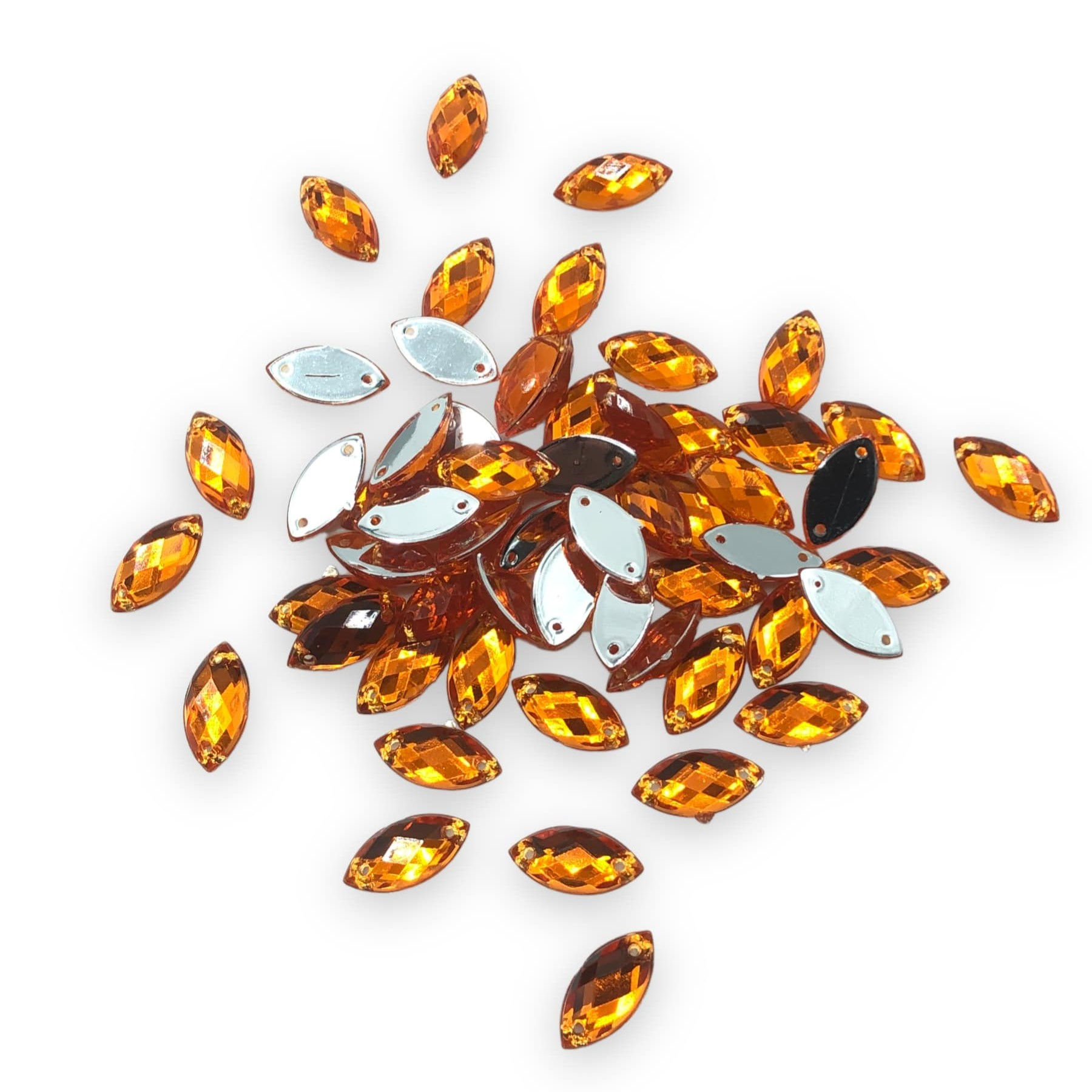 Acrylic eye shape crystal