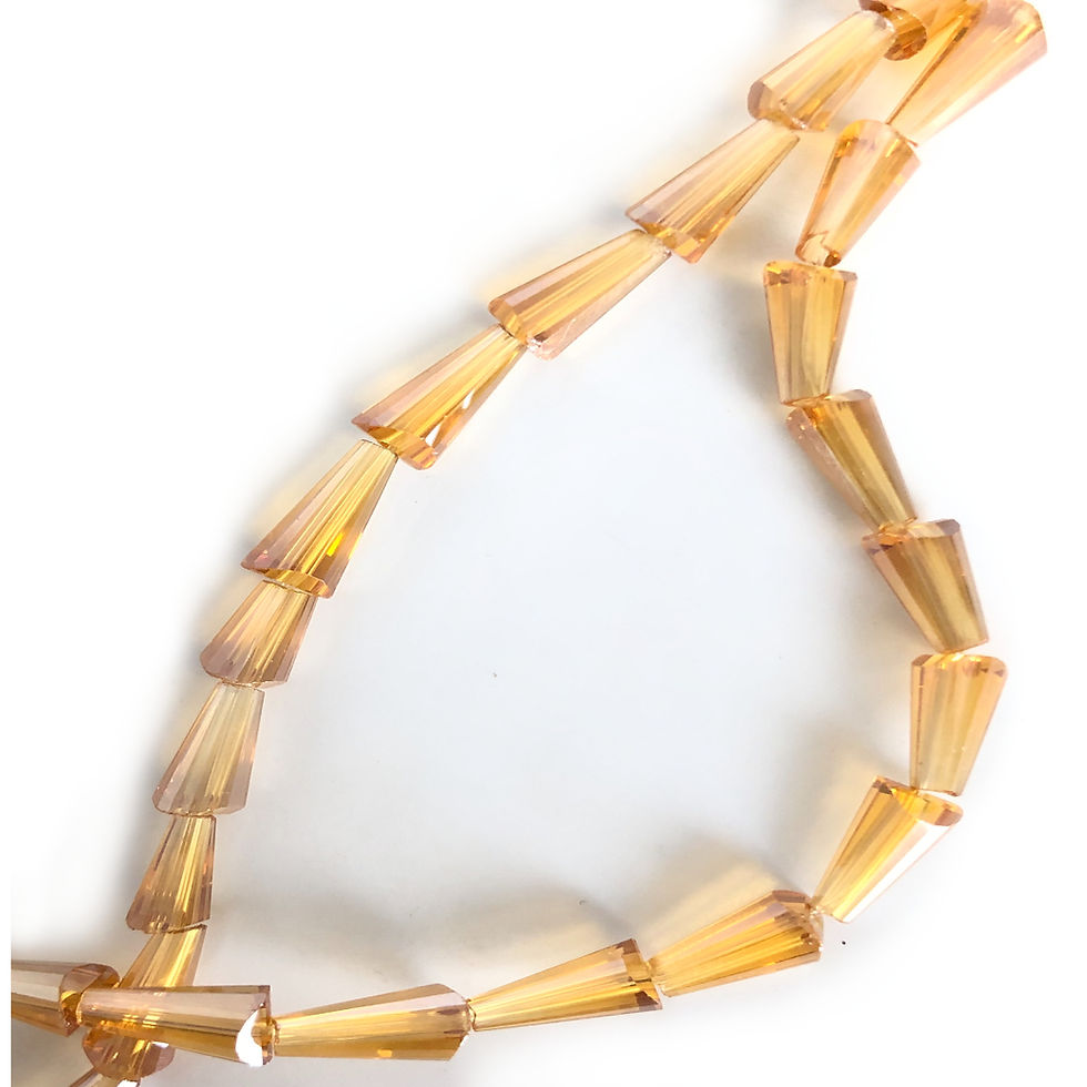 Thumbnail: Electroplate glass beads 8mm