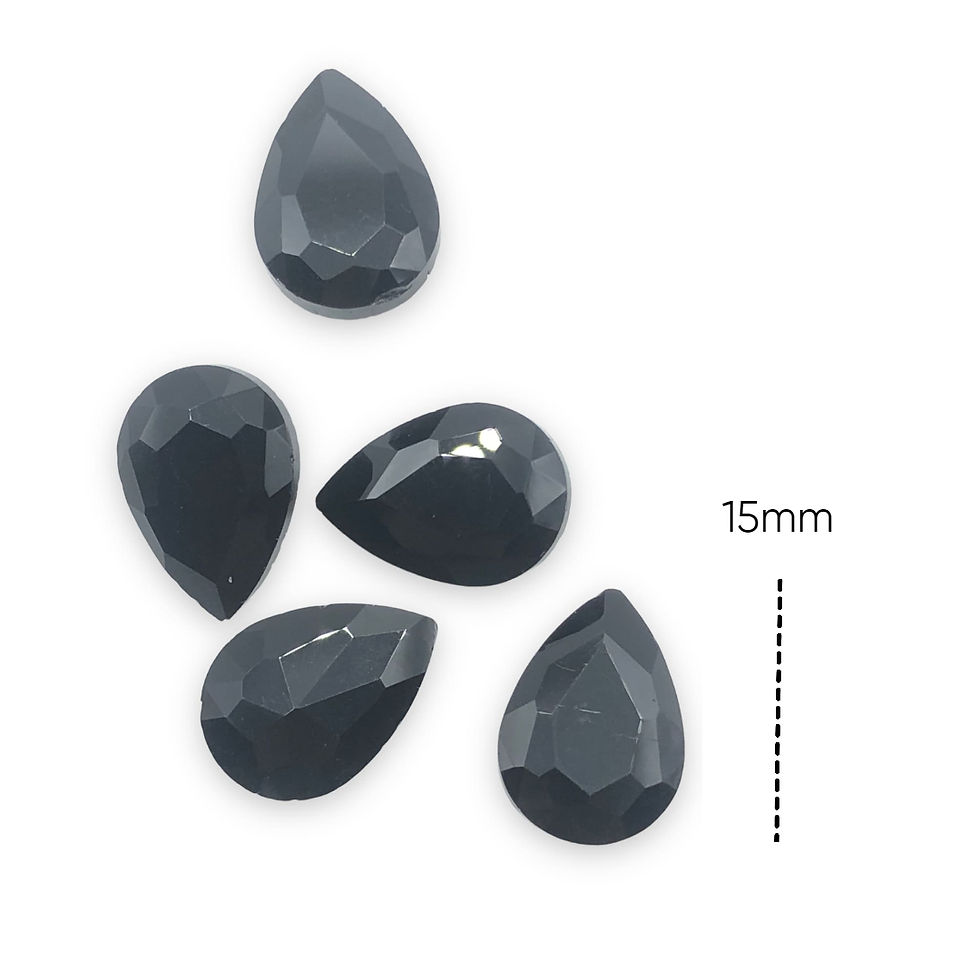 High Quality Drop Shape Gemstone Crystal