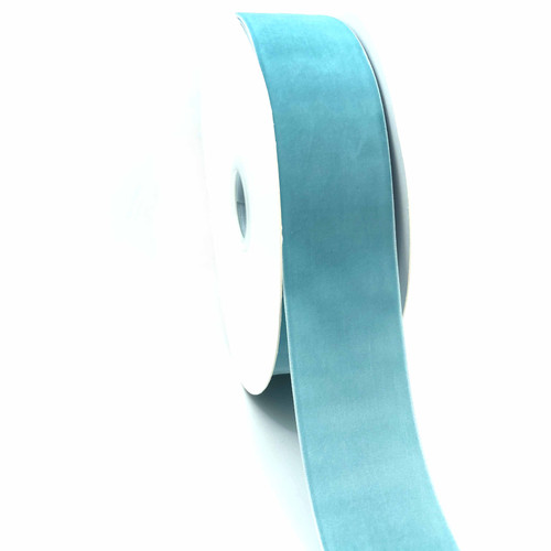 Light Blue Rope Ribbon Light Blue Color Velvet Ribbon 2