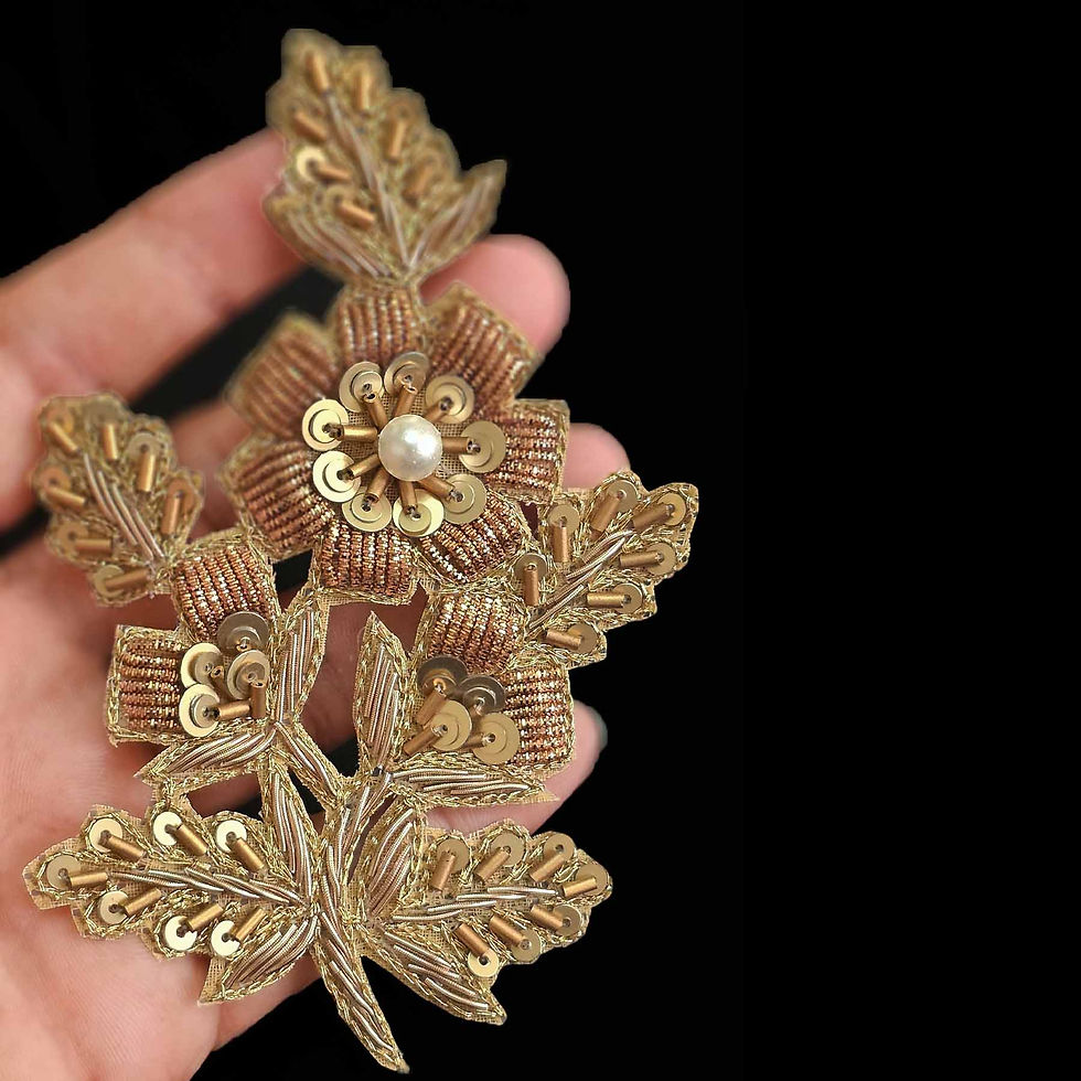 Thumbnail: hand embroidery applique