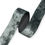 Thumbnail: Grey Shiny Velvet Ribbon 2.5cm Wide for DIY Crafts & Gift Wrapping