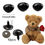 Thumbnail: Black Teddy bear plastic nose