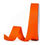 Thumbnail: Orange Color Grosgrain Ribbon
