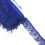 Thumbnail: Royal blue Embroidery beaded fringe trim lace