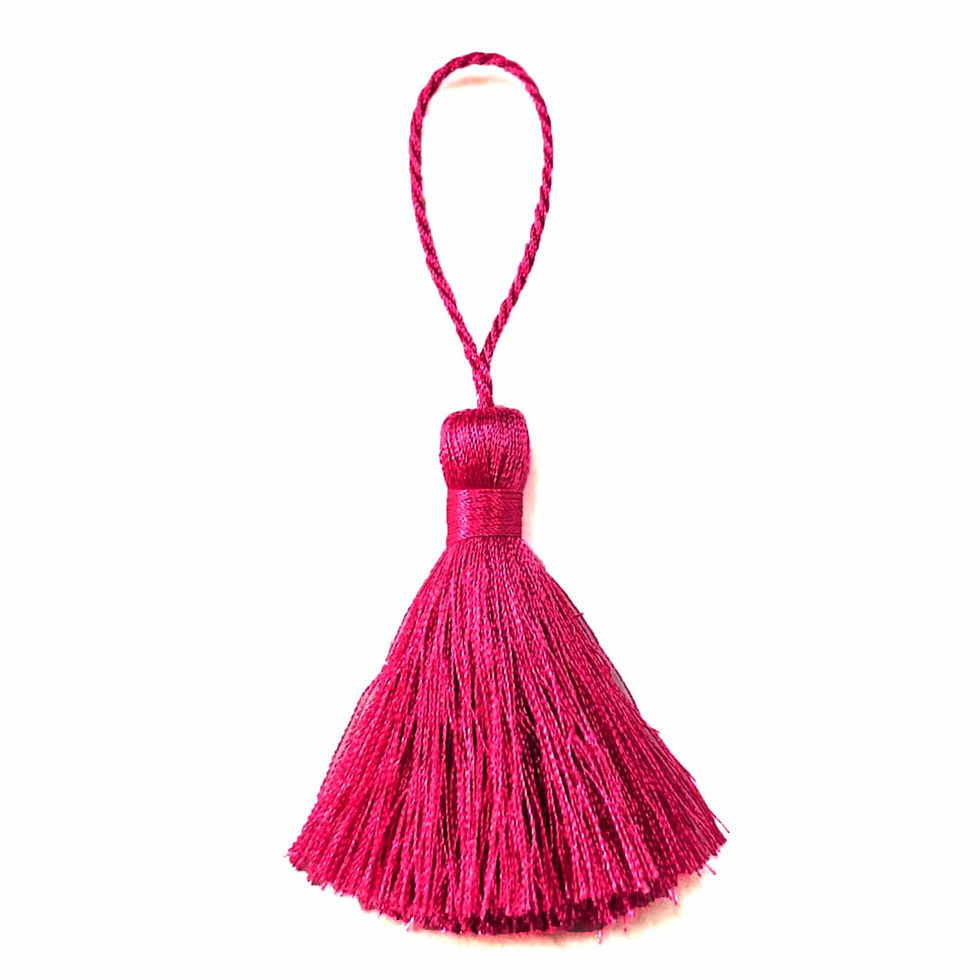 Thumbnail: Dark Fuchsia Tassel