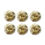 Thumbnail: Hand Embroidery Light Gold Buttons