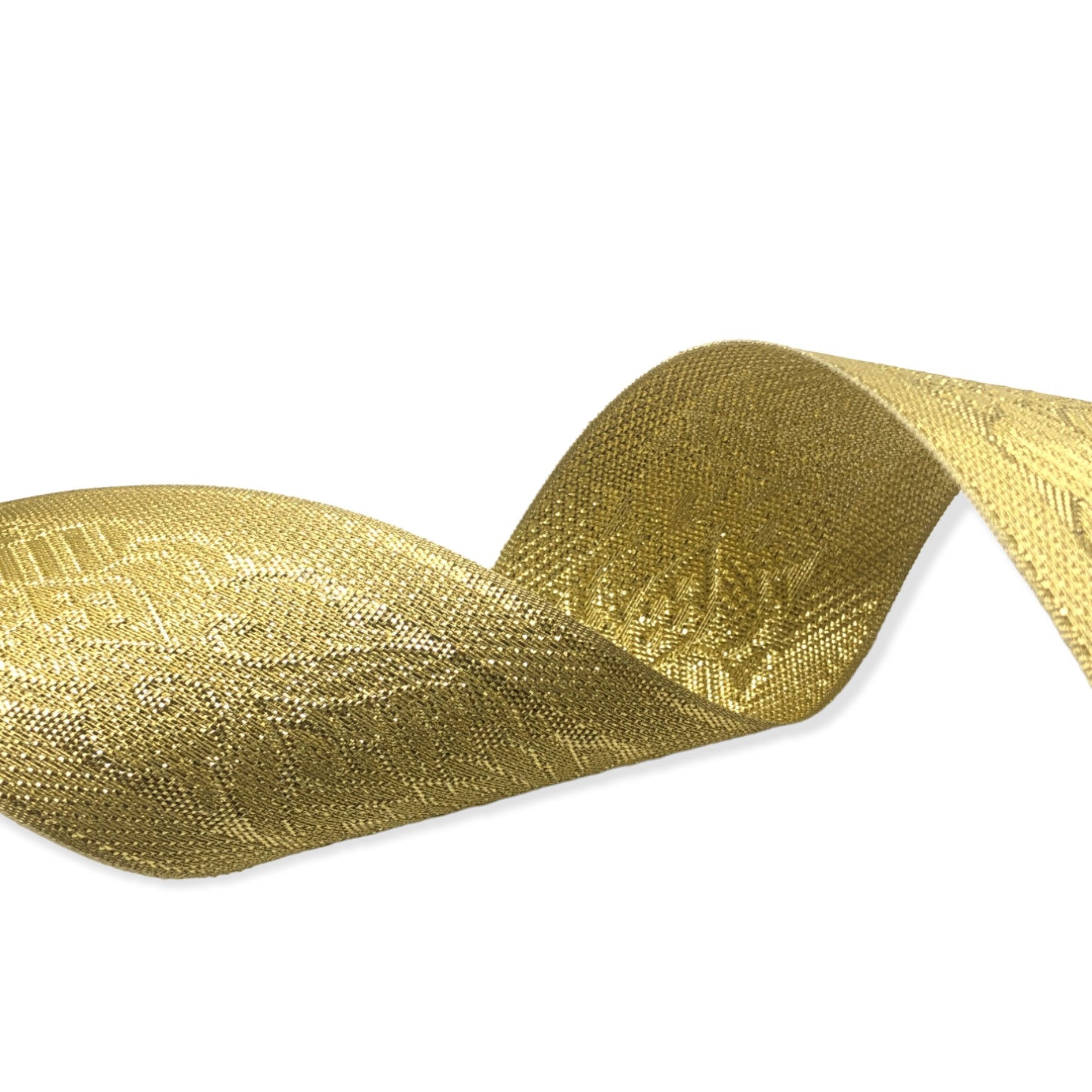 Light Gold Metallic Ribbons