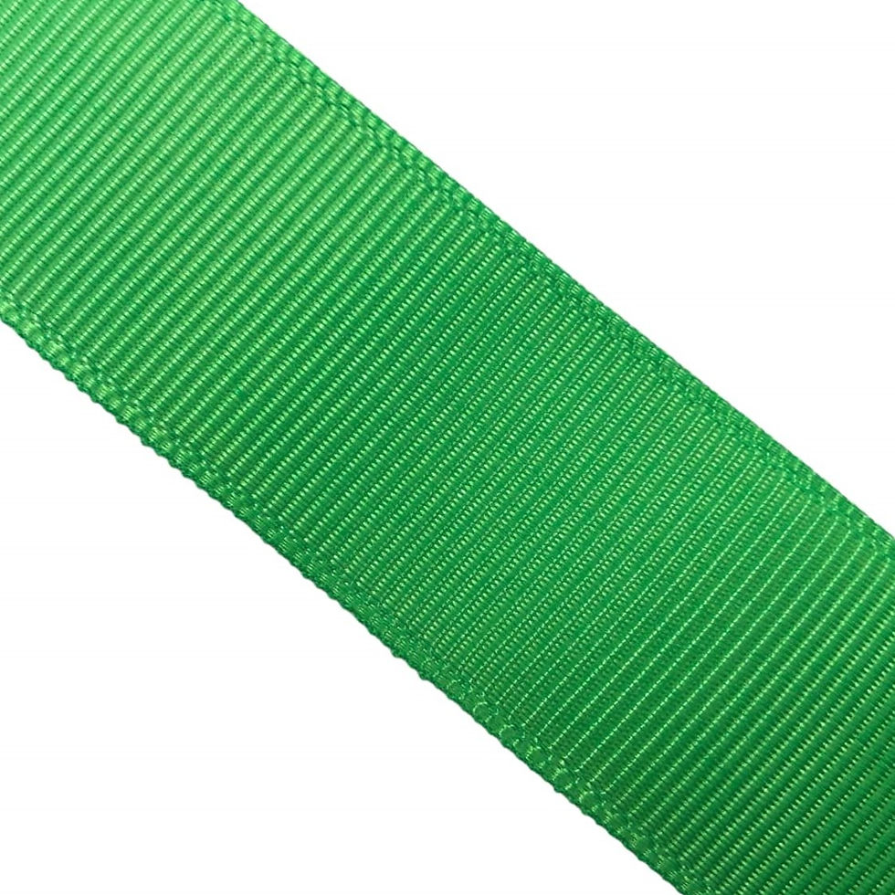 Thumbnail: Green grosgrain ribbons