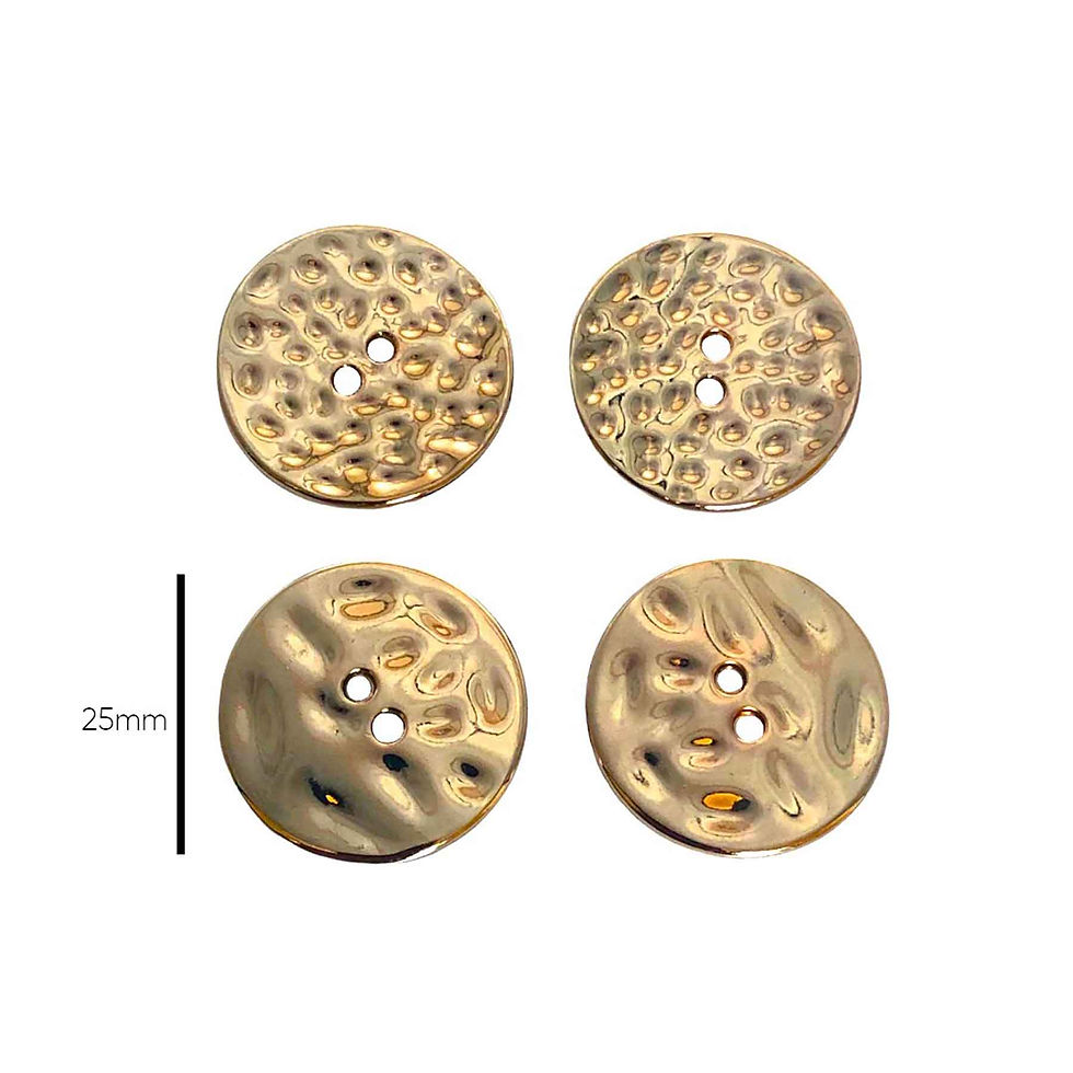 Thumbnail: High Quality Metal Sewing Buttons 25mm 4pieces for Sewing Clothing Decoration