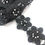 Thumbnail: Black Embroidery Floral lace