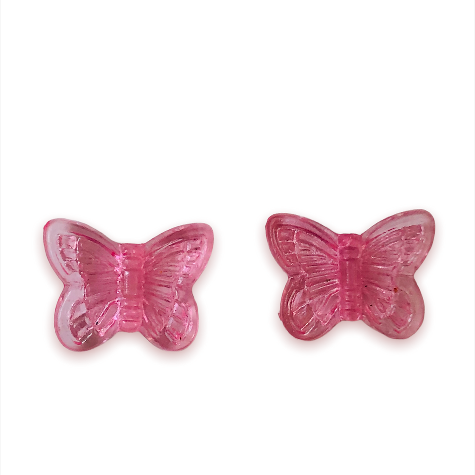 Thumbnail: Acrylic Butterfly Beads