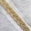 Thumbnail: Golden Silver Embroidery Border lace