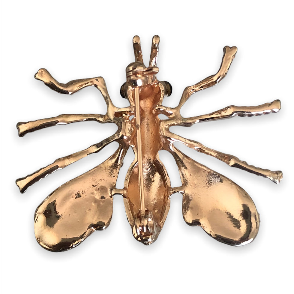 Thumbnail: Bee Brooch Rhinestone Insect Themed Pin Fashionable Brooches for Women
