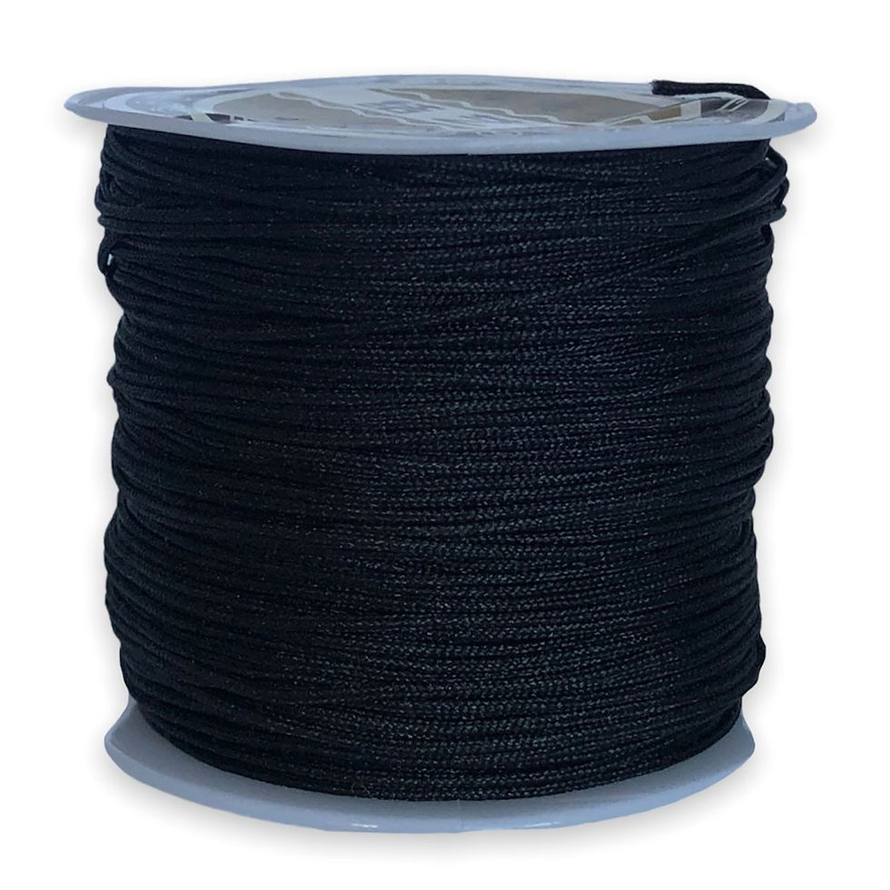 Black Thread Beading String