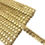 Thumbnail: Gold Embroidery border lace trim