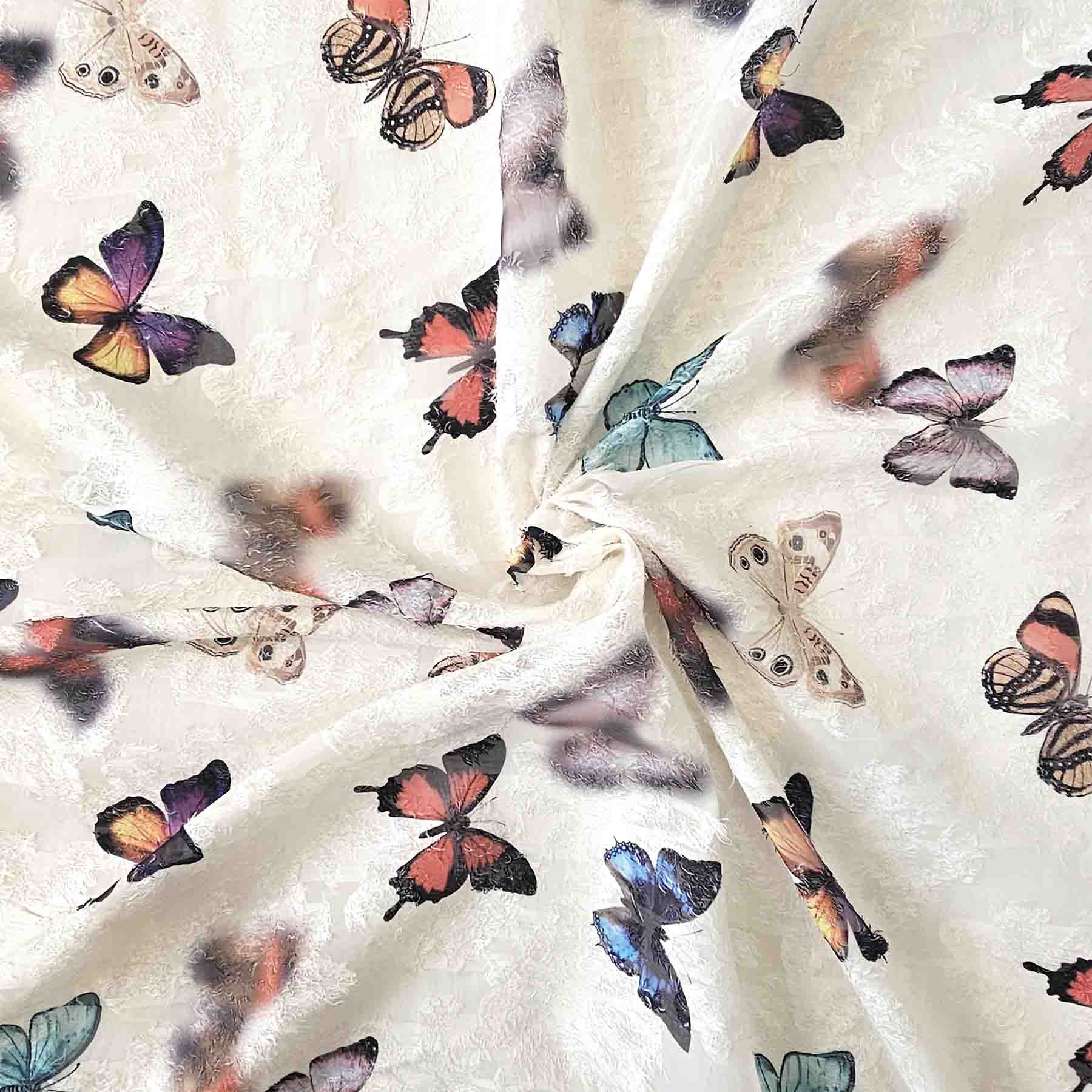 Butterfly Printed Fabric