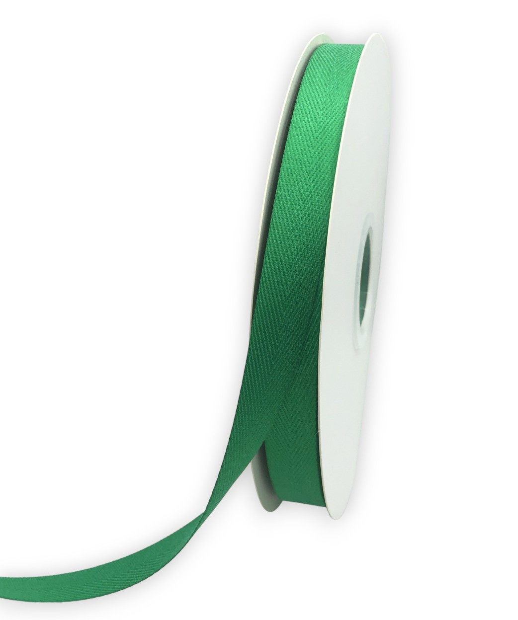 Green Color Twill Ribbons