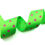 Thumbnail: Neon Green Grosgrain Polka Dot Ribbons 1.5"inch 10Yards Roll for DIY Crafts Gift