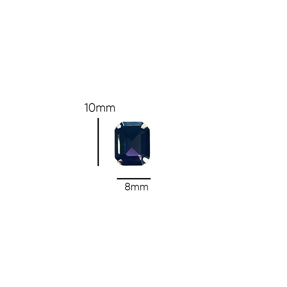 Amethyst Rectangle Gemstone