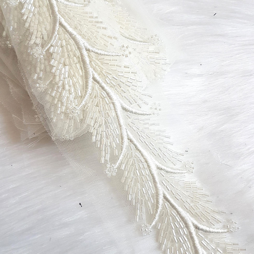 White Embroidery Lace