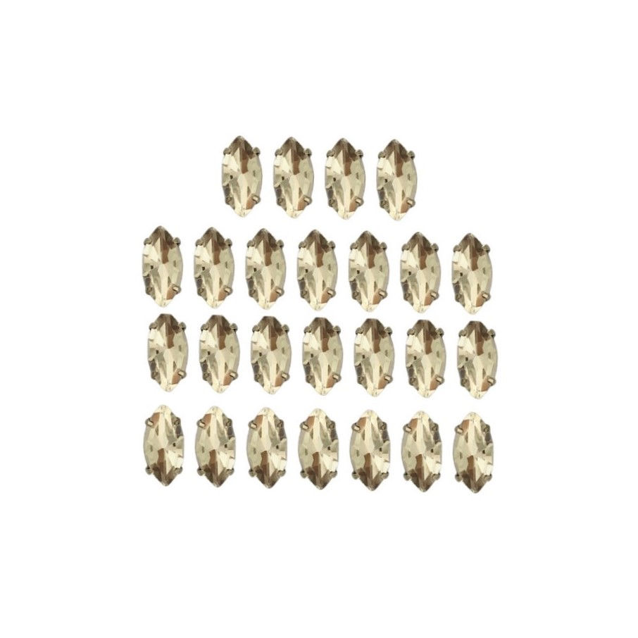 Eye Shape Small Crystal