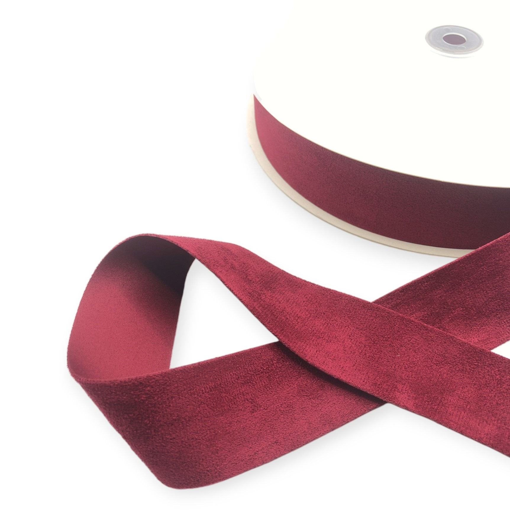 Maroon Suede Ribbon