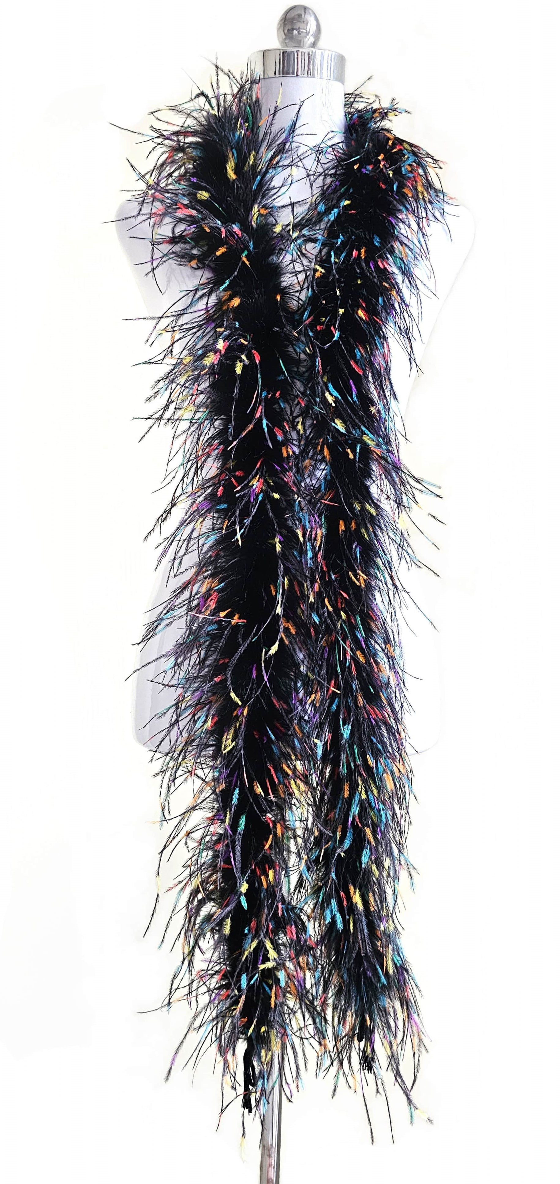 Ostrich Feather Boa Multicolored