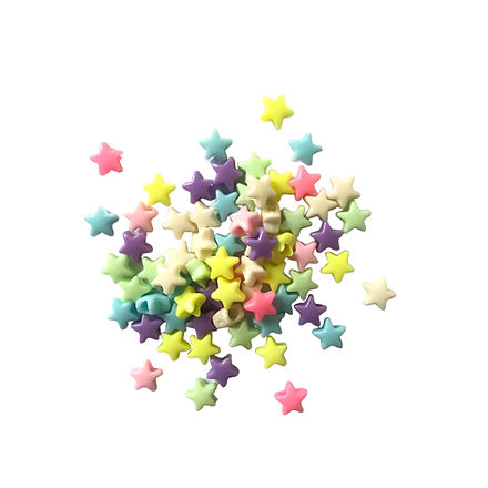 Star Shape Acrylic Beads