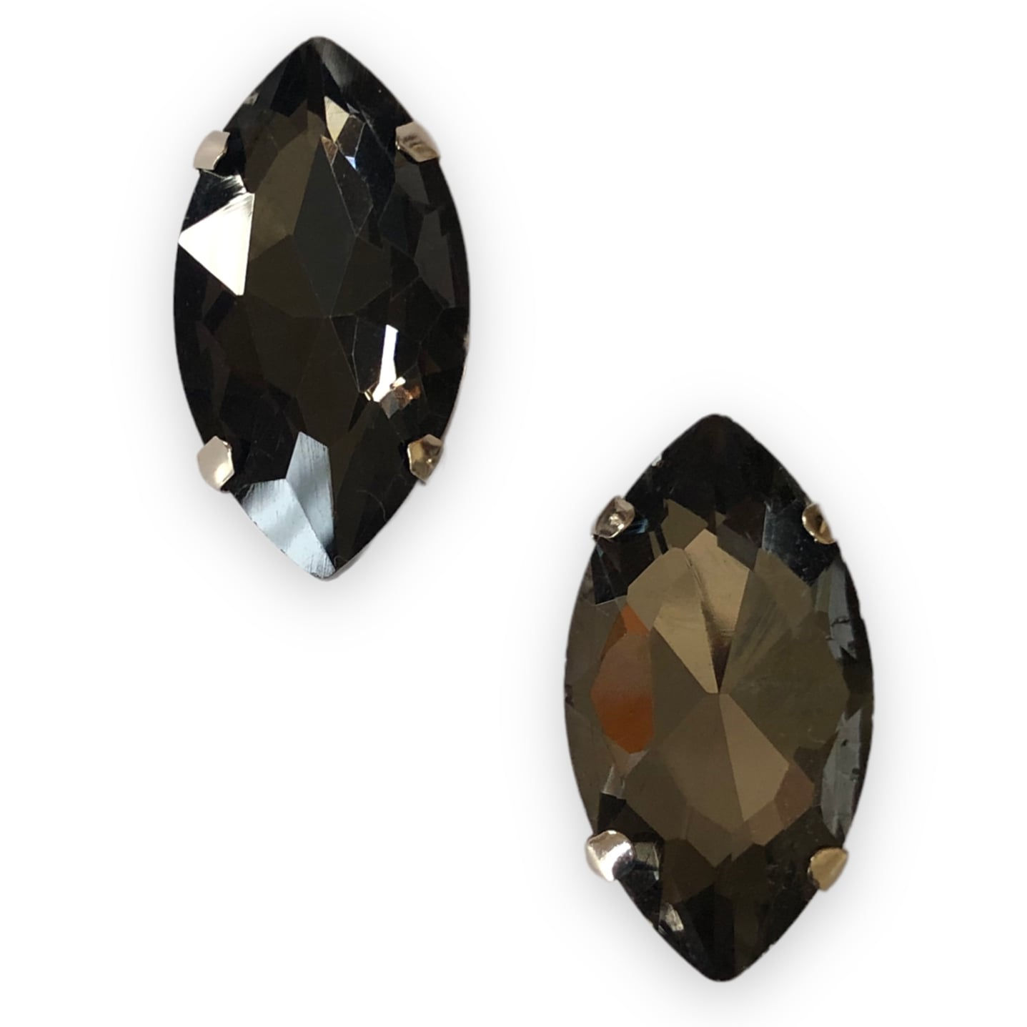 Black Diamond Eye Shape Crystal