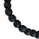 Thumbnail: Black wooden beads bracelet