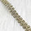 Thumbnail: Light Gold Shiny 18 Meters Braided Lace 1cm Trim Border for DIY Crafts