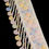 Thumbnail: Ready Neck Pastel Color Acrylic & Glass Bead Tassel Sew on Kaftan Dresses
