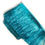 Thumbnail: Turquoise Metallic Tassel