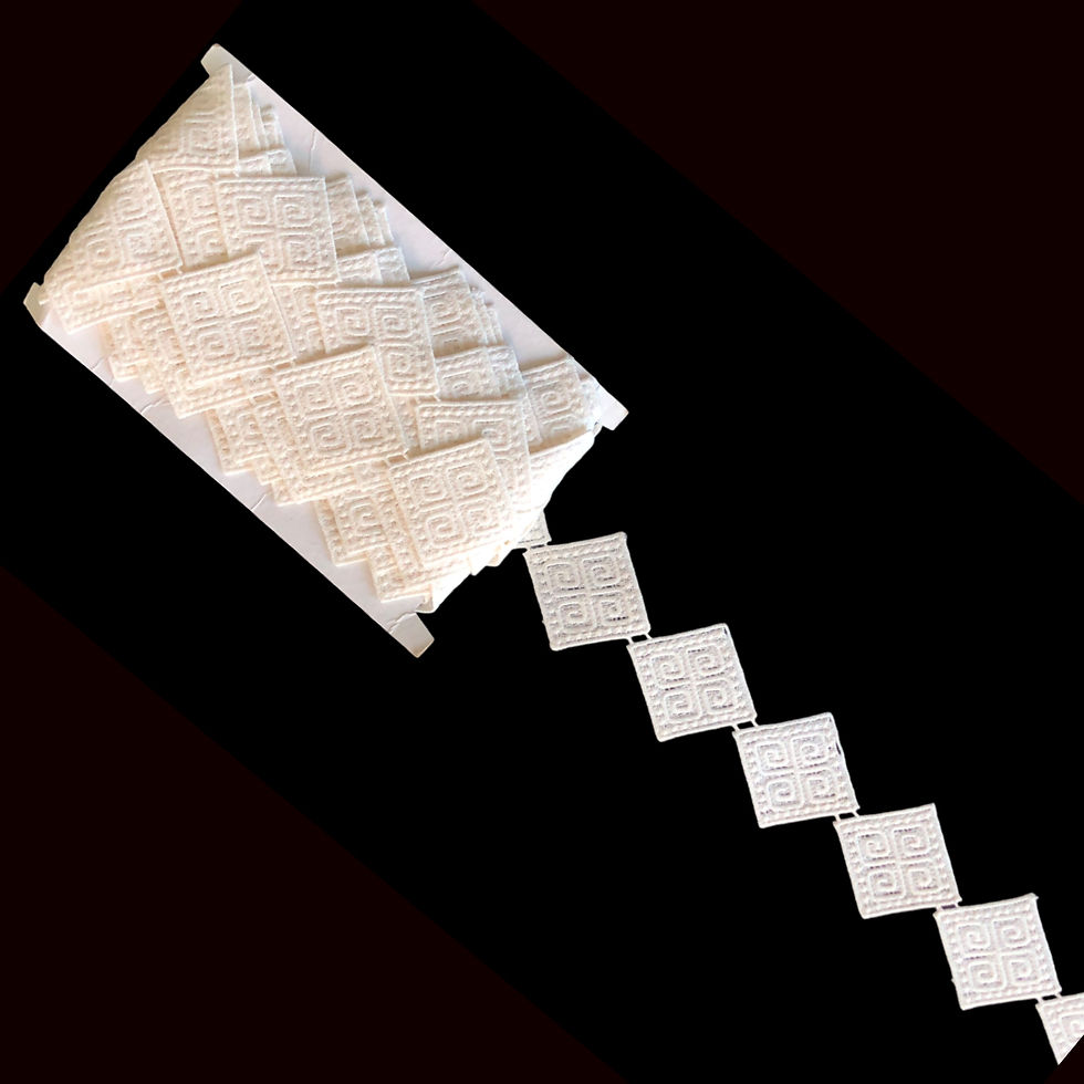 Off White Guipure lace