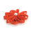 Thumbnail: Orange Grosgrain Ribbon Flowers 5pcs 6cm for DIY Crafts Headpiece Applique