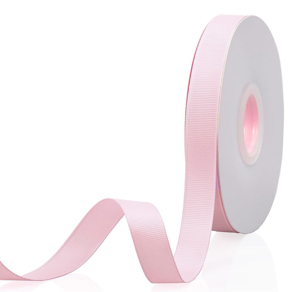 Light Pink Grosgrain ribbon