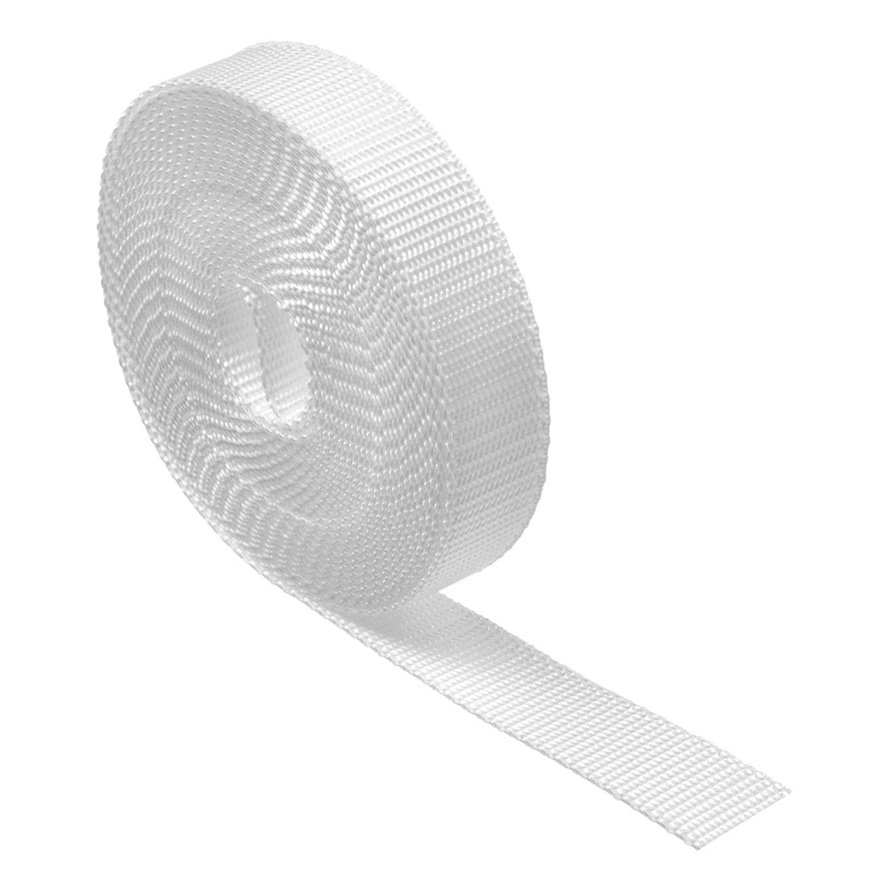 White Nylon Strapping Webbing