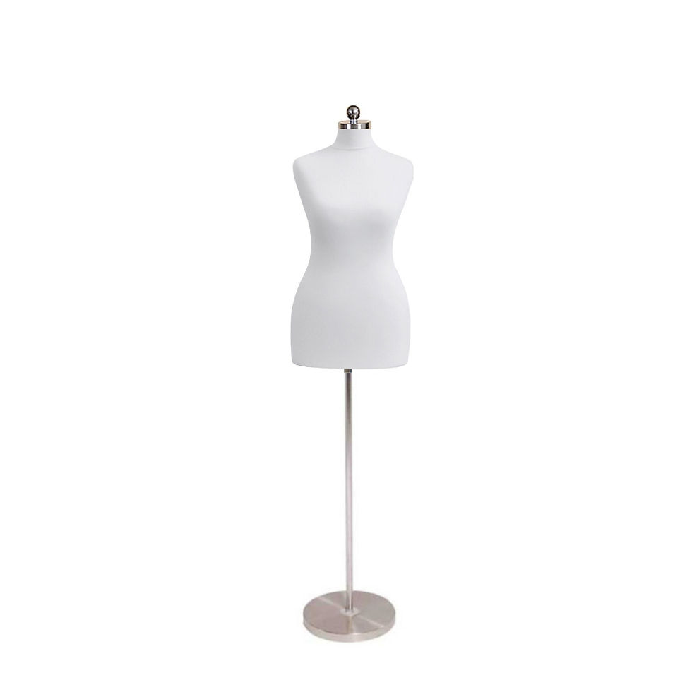 Thumbnail: White Form Mannequin Torso