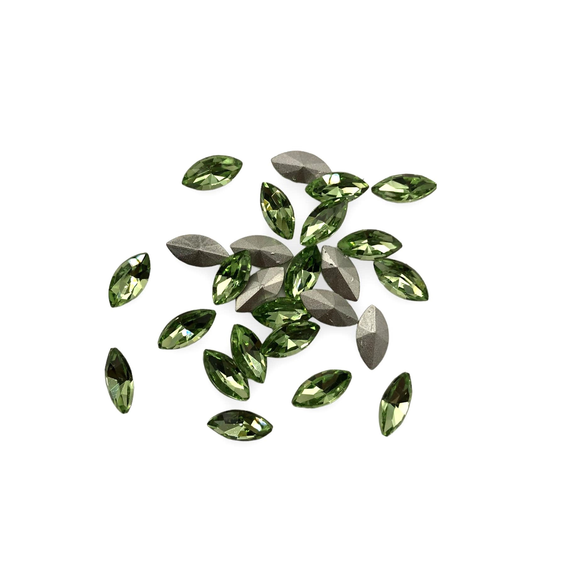 Eye Shape Crystal Gemstone