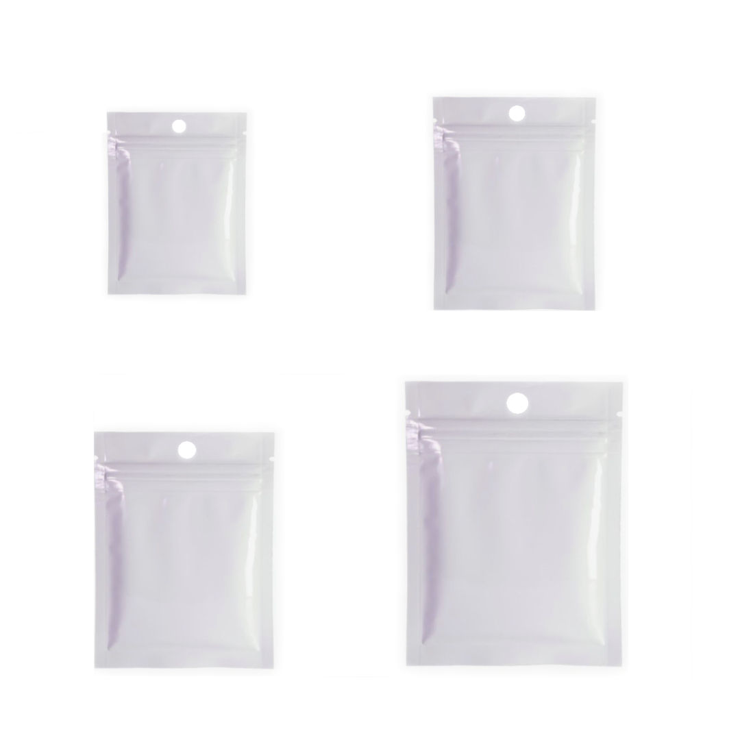 Ziplock White bag storage