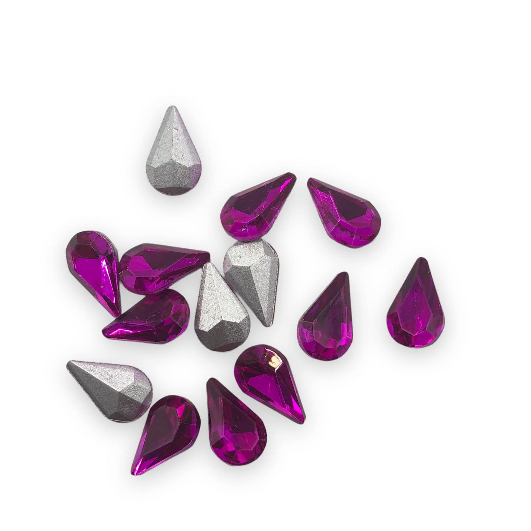 Fuchsia Drop Shape gemstone