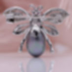 Rhinestone brooch pin