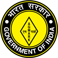 Agmark-certified product by the Government of India, ensuring quality and purity standards in food products.