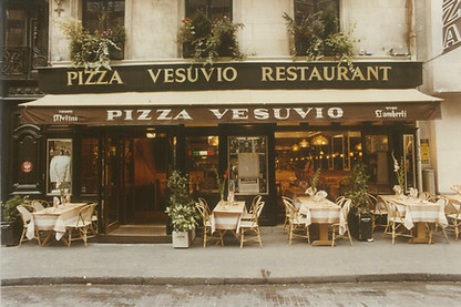 pizza vesuvio début george V