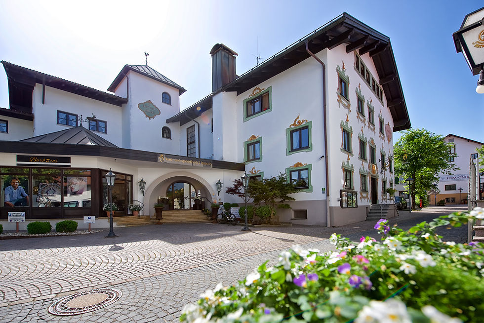 Außenansicht Hotel Hirsch Oberstaufen