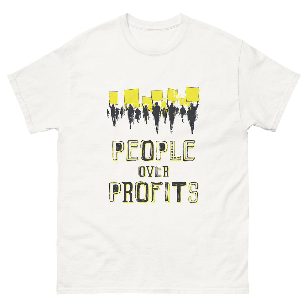 People Over Profits - Unisex classic tee
