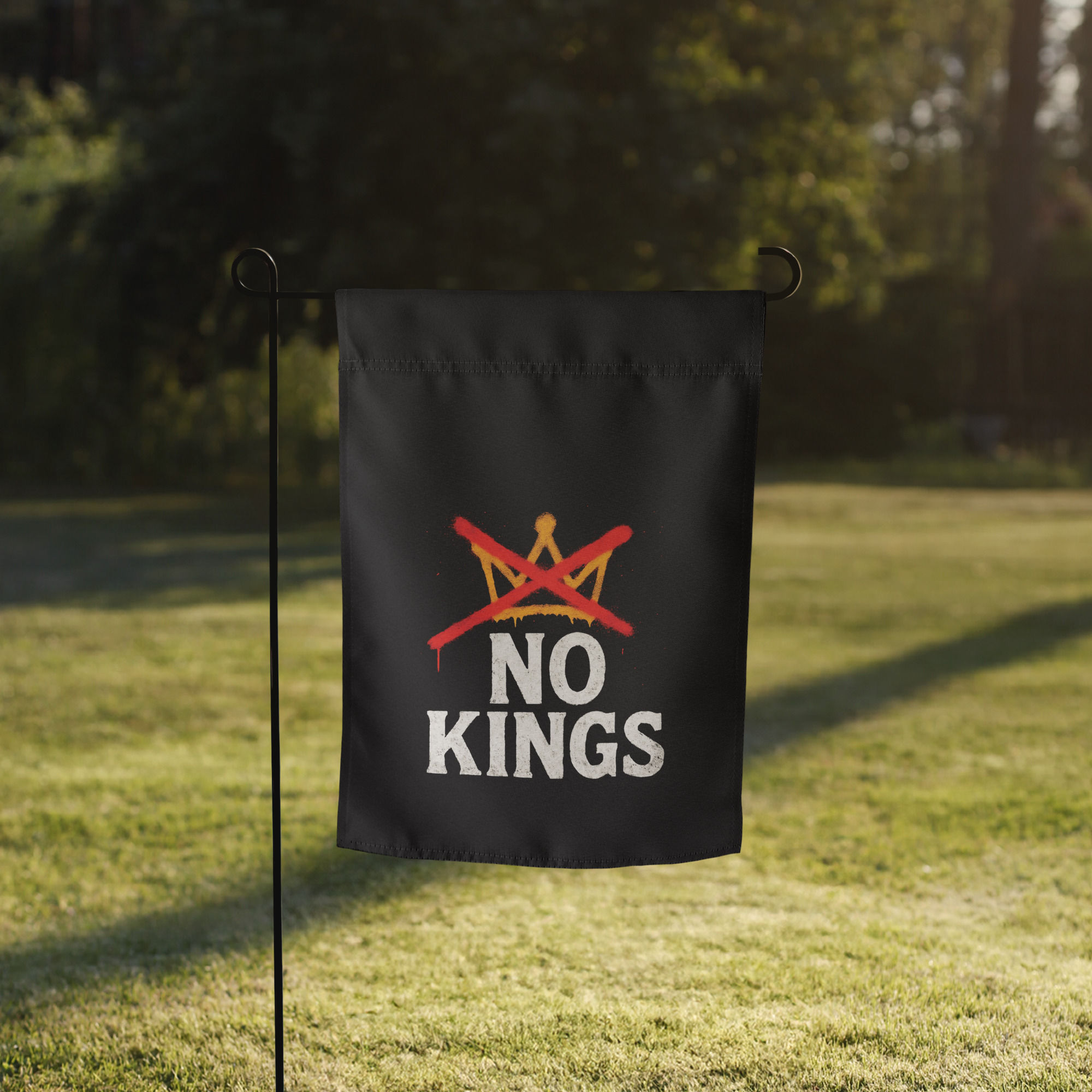 No Kings - 12x17" Garden Flag